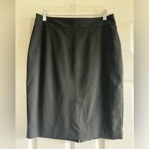 Black Ann Taylor Pencil Skirt